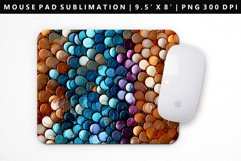 Sequin Mouse Pad Design | Mouse Pad Sublimation PNG Product Image 1