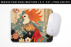 Hanafuda Mouse Pad Design | Mouse Pad Sublimation PNG Product Image 1