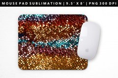 Sequin Mouse Pad Design | Mouse Pad Sublimation PNG Product Image 1