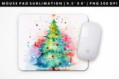 Watercolor Mouse Pad Design | Mouse Pad Sublimation PNG Product Image 1