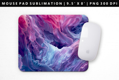 Abstract Mouse Pad Design | Mouse Pad Sublimation PNG Product Image 1