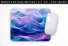 Abstract Mouse Pad Design | Mouse Pad Sublimation PNG Product Image 1
