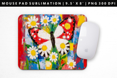 Abstract Mouse Pad Design | Mouse Pad Sublimation PNG Product Image 1