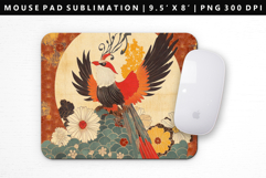 Hanafuda Mouse Pad Design | Mouse Pad Sublimation PNG Product Image 1
