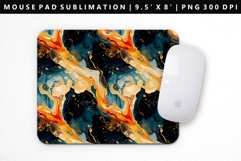 Alcohol Ink Mouse Pad Design | Mouse Pad Sublimation PNG Product Image 1