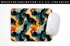 Alcohol Ink Mouse Pad Design | Mouse Pad Sublimation PNG Product Image 1