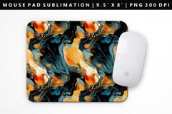 Alcohol Ink Mouse Pad Design | Mouse Pad Sublimation PNG Product Image 1