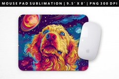 Funny Dog Mouse Pad Design | Mouse Pad Sublimation PNG Product Image 1