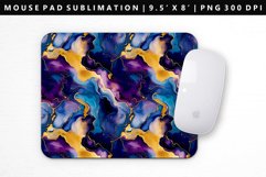 Alcohol Ink Mouse Pad Design | Mouse Pad Sublimation PNG Product Image 1