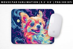 Funny Dog Mouse Pad Design | Mouse Pad Sublimation PNG Product Image 1