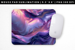 Abstract Mouse Pad Design | Mouse Pad Sublimation PNG Product Image 1