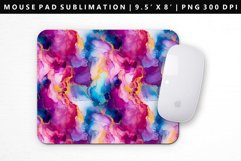 Alcohol Ink Mouse Pad Design | Mouse Pad Sublimation PNG Product Image 1