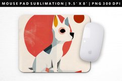 Funny Dog Mouse Pad Design | Mouse Pad Sublimation PNG Product Image 1