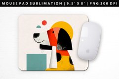 Funny Dog Mouse Pad Design | Mouse Pad Sublimation PNG Product Image 1