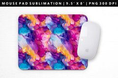 Alcohol Ink Mouse Pad Design | Mouse Pad Sublimation PNG Product Image 1