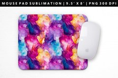 Alcohol Ink Mouse Pad Design | Mouse Pad Sublimation PNG Product Image 1
