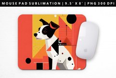 Funny Dog Mouse Pad Design | Mouse Pad Sublimation PNG Product Image 1