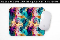 Alcohol Ink Mouse Pad Design | Mouse Pad Sublimation PNG Product Image 1