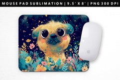 Funny Dog Mouse Pad Design | Mouse Pad Sublimation PNG Product Image 1