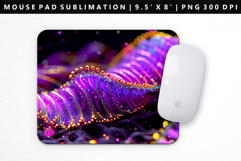 Abstract Mouse Pad Design | Mouse Pad Sublimation PNG Product Image 1