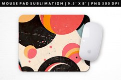 Retro Pop Art Mouse Pad Design | Mouse Pad Sublimation PNG Product Image 1