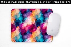 Alcohol Ink Mouse Pad Design | Mouse Pad Sublimation PNG Product Image 1