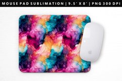 Alcohol Ink Mouse Pad Design | Mouse Pad Sublimation PNG Product Image 1