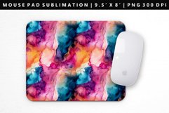Alcohol Ink Mouse Pad Design | Mouse Pad Sublimation PNG Product Image 1