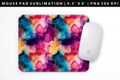 Alcohol Ink Mouse Pad Design | Mouse Pad Sublimation PNG Product Image 1