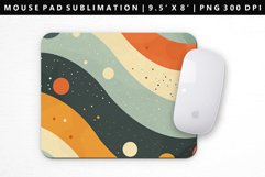 Retro Pop Art Mouse Pad Design | Mouse Pad Sublimation PNG Product Image 1