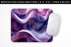 Abstract Mouse Pad Design | Mouse Pad Sublimation PNG Product Image 1