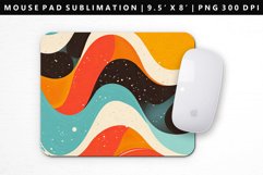 Retro Pop Art Mouse Pad Design | Mouse Pad Sublimation PNG Product Image 1