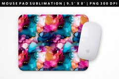 Alcohol Ink Mouse Pad Design | Mouse Pad Sublimation PNG Product Image 1