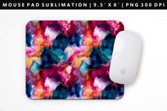 Alcohol Ink Mouse Pad Design | Mouse Pad Sublimation PNG Product Image 1