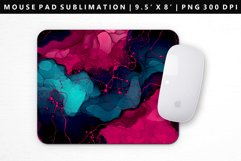 Alcohol Ink Mouse Pad Design | Mouse Pad Sublimation PNG Product Image 1