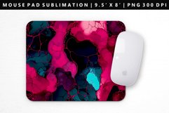 Alcohol Ink Mouse Pad Design | Mouse Pad Sublimation PNG Product Image 1