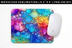 Alcohol Ink Mouse Pad Design | Mouse Pad Sublimation PNG Product Image 1