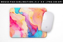 Alcohol Ink Mouse Pad Design | Mouse Pad Sublimation PNG Product Image 1