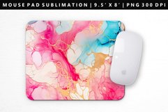 Alcohol Ink Mouse Pad Design | Mouse Pad Sublimation PNG Product Image 1