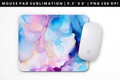 Alcohol Ink Mouse Pad Design | Mouse Pad Sublimation PNG Product Image 1