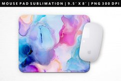 Alcohol Ink Mouse Pad Design | Mouse Pad Sublimation PNG Product Image 1