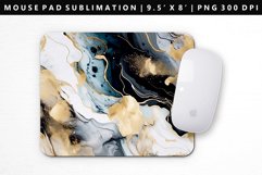 Alcohol Ink Mouse Pad Design | Mouse Pad Sublimation PNG Product Image 1