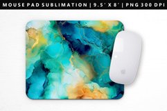 Alcohol Ink Mouse Pad Design | Mouse Pad Sublimation PNG Product Image 1