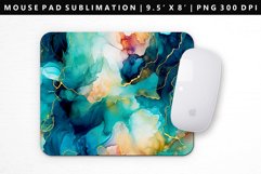 Alcohol Ink Mouse Pad Design | Mouse Pad Sublimation PNG Product Image 1