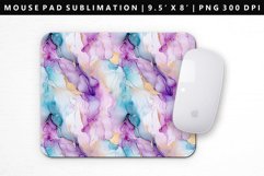 Alcohol Ink Mouse Pad Design | Mouse Pad Sublimation PNG Product Image 1