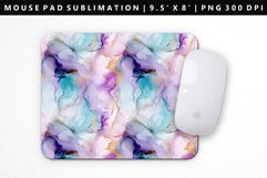 Alcohol Ink Mouse Pad Design | Mouse Pad Sublimation PNG Product Image 1