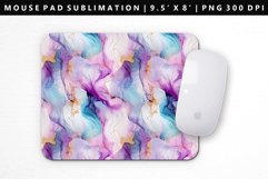 Alcohol Ink Mouse Pad Design | Mouse Pad Sublimation PNG Product Image 1
