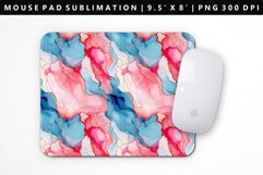 Alcohol Ink Mouse Pad Design | Mouse Pad Sublimation PNG Product Image 1