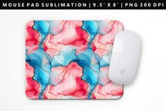 Alcohol Ink Mouse Pad Design | Mouse Pad Sublimation PNG Product Image 1