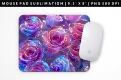 Flower Mouse Pad Design | Mouse Pad Sublimation PNG Product Image 1
